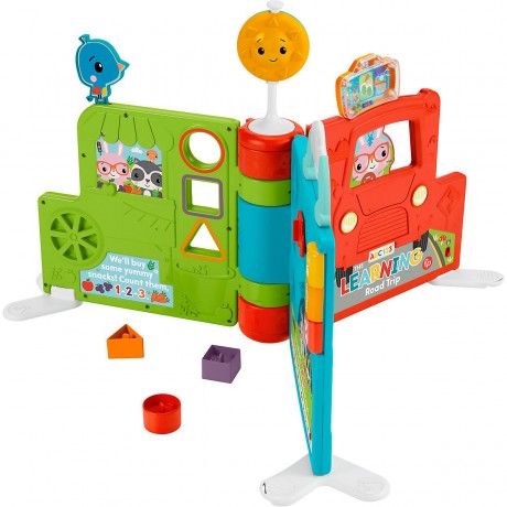Mattel Fisher-Price Sitz  Steh Erlebnisbuch mit Musik Книга Fisher-Price сидя-стоя с музыкой