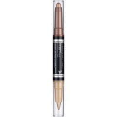 MANHATTAN Cosmetics (Манхеттен) Augen Eyemazing Double Effect Eyeshadow Тени для век & Liner Лайнер для глаз, Nr, 002 Molten Metal / 1,60 г