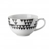 Rosenthal Rosenthal Magic Garden Black Seeds Cappuccinoobertasse mit neuem Henkel 0,38 L Чашка для капучино Rosenthal Magic Garden Black Seeds с новой ручкой 0,38 л