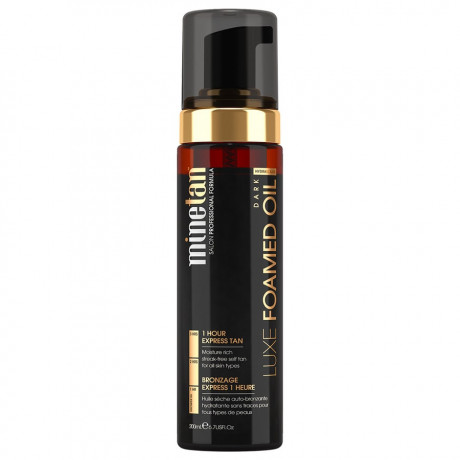MineTan MineTan Luxe Foamed Oil Selbstbraunerschaum Selbstbraunungsschaum Tanning + Luxe Oil, 200 мл