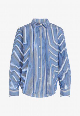 Tommy Hilfiger STRIPE Button-down blouse nola stp  desert sky STRIPE Блузка на пуговицах нола стп пустыня небо