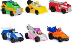 Spin Master Paw Patrol True Metal-Geschenkset mit sechs 1:55 Metall-Fahrzeugen aus dem Kinofilm Подарочный набор Paw Patrol True Metal с шестью металлическими машинками в масштабе 1:55 из фильма