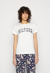 Tommy Hilfiger VARISTY HILFIGERC Print T-shirt ecru VARISTY HILFIGERC Футболка с принтом экрю