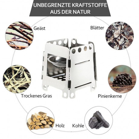 zggzerg zggzerg Multikocher Campingkocher Tragbarer Leichter Klappbarer fur Koche Freien Camping Мультиварка zggzerg, походная плита, портативная, легкая, складная, для приготовления пищи на открытом воздухе, в кемпинге