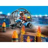 PLAYMOBIL 2er Set: 70820 Starter Pack Stuntshow Quad mit Feuerrampe + 70812 Rennfahrer Набор из 2 предметов: 70820 Стартовый набор: трюковый квадроцикл с пожарной рампой + 70812 Гонщик