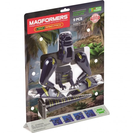 MAGFORMERS Magformers Dino Rano Pack 9 Набор Дино Рано от Magformer 9