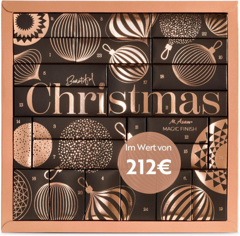 M. Asam Magic Finish Advent Calendar 2025 Адвент-календарь, 24 бьюти сюрприза, 40 см х 40 см