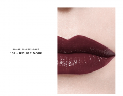 CHANEL Rouge Allure Laque Стойкая блестящая жидкая помада, тон 167 ROUGE NOIR, Коллекция 2026 года «Руж Нуар» ограниченный выпуск