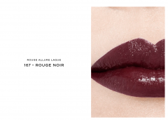 CHANEL Rouge Allure Laque Стойкая блестящая жидкая помада, тон 167 ROUGE NOIR, Коллекция 2026 года «Руж Нуар» ограниченный выпуск