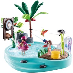 PLAYMOBIL PLAYMOBIL 70610 Spassbecken mit Wasserspritze PLAYMOBIL 70610 забавный бассейн с струей воды
