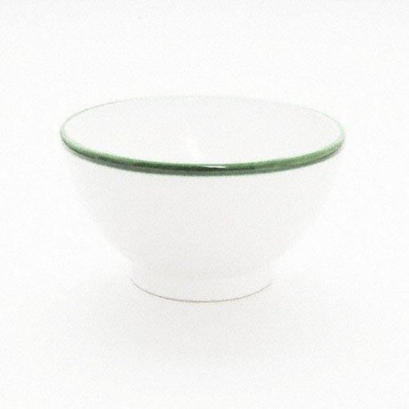 Gmundner Keramik Gmundner Keramik Gruner Rand Fruhstucksschale 14 cm Gmundner Ceramics Миска для завтрака с зеленым ободком 14 см