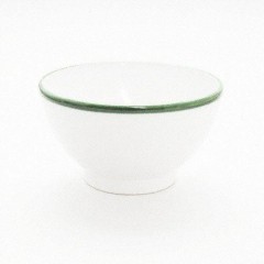 Gmundner Keramik Gmundner Keramik Gruner Rand Fruhstucksschale 14 cm Gmundner Ceramics Миска для завтрака с зеленым ободком 14 см