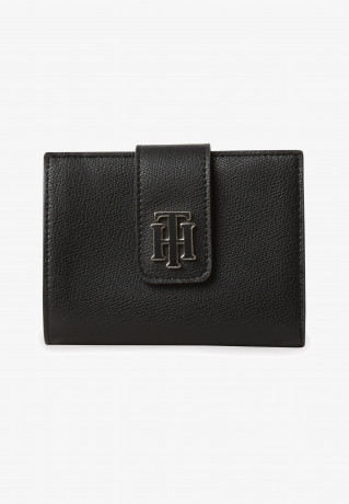 Tommy Hilfiger OUTLINE FLAP Wallet black OUTLINE FLAP Бумажник черный
