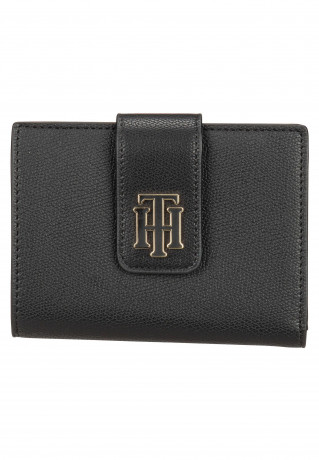 Tommy Hilfiger OUTLINE FLAP Wallet black OUTLINE FLAP Бумажник черный