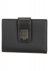 Tommy Hilfiger OUTLINE FLAP Wallet black OUTLINE FLAP Бумажник черный