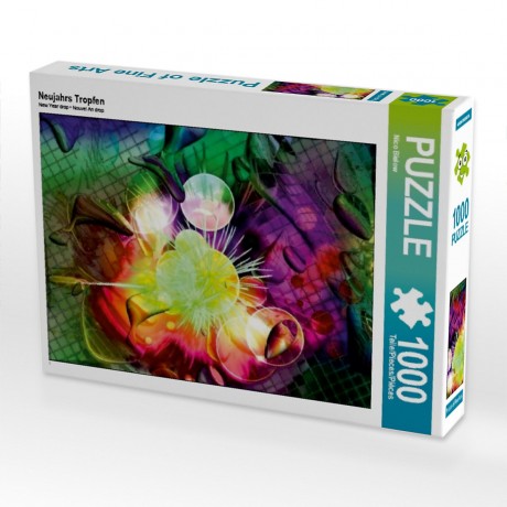 CALVENDO Puzzle CALVENDO Puzzle Neujahrs Tropfen Пазл CALVENDO Пазл Новогодние капли