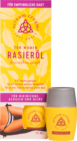 ScreamCream for Women Rasierol Масло для бритья, 15 мл