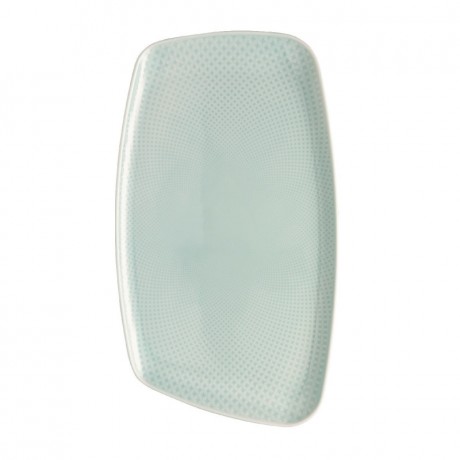 Rosenthal Rosenthal Junto Opal Green - Porzellan Platte 36x21 cm Rosenthal Junto Opal Green - Фарфоровая тарелка 36x21 см