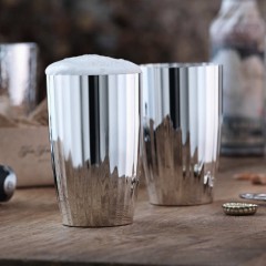 Robbe &amp; Berking Robbe &amp; Berking Belvedere Bar-Kollektion - 90 g versilbert Bierbecher / Longdrinkbecher Robbe &amp;amp; Berking Belvedere Bar Collection - 90 г посеребренная пивная кружка / кружка для лонгдринка