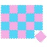 LittleTom Puzzlematte Uni Pink Hellblau 20 Teile Коврик-пазл Uni Pink Light Blue 20 деталей