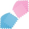 LittleTom Puzzlematte Uni Pink Hellblau 20 Teile Коврик-пазл Uni Pink Light Blue 20 деталей
