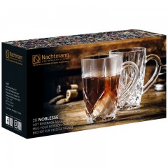 Nachtmann Nachtmann Noblesse Hot Beverages Teebecher Glas Set 2-tlg. h: 115 mm / 347 ml Набор стаканов для кружек Nachtmann Noblesse Hot Beverages, 2 шт. высота: 115 мм / 347 мл