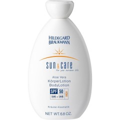 Hildegard Braukmann Sun &amp; Care Aloe Vera Korper Lotion Солнцезащитный лосьон, SPF 50+ / 200 мл