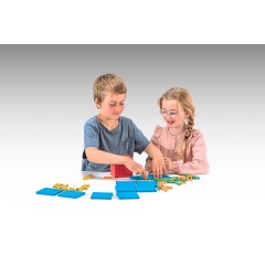 Wissner aktiv lernen Dienes Grundsortiment in 5 Farben (141 Teile) Базовый ассортимент Dienes в 5 цветах (141 шт.)