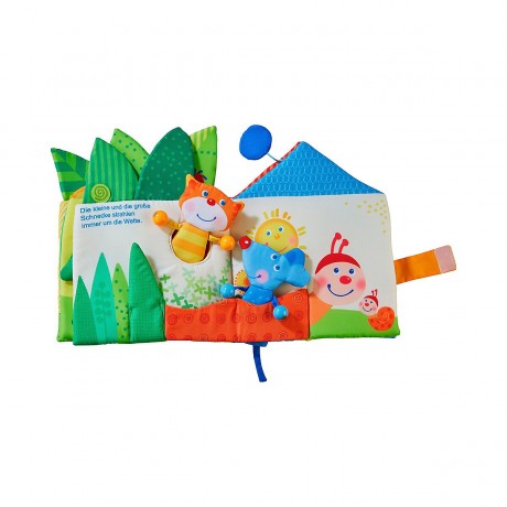 Haba Stoffbuch Blatterhauschen Тканевая книга Blatthauschen