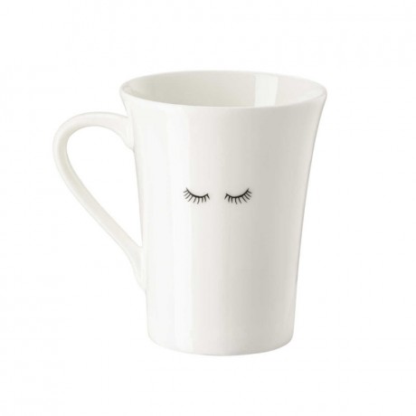 Hutschenreuther Hutschenreuther My Mug Collection Wort - Kaffee Becher mit Henkel 0,40 L Hutschenreuther My Mug Collection Word - кофейная кружка с ручкой 0,40 л