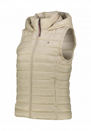 Tommy Hilfiger STEPP Waistcoat offwhite КВИЛТИНГ Жилет от белого