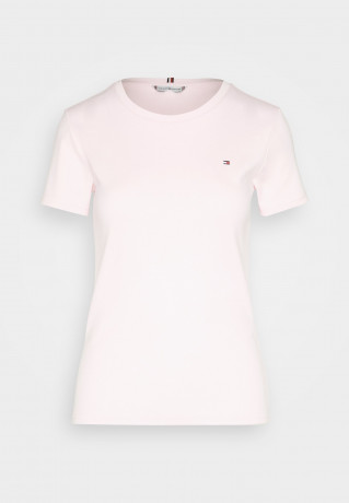 Tommy Hilfiger SLIM CODY  Print T-shirt pastel pink SLIM CODY Футболка с принтом пастельно-розовый