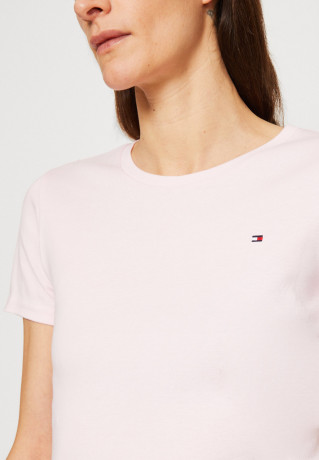 Tommy Hilfiger SLIM CODY  Print T-shirt pastel pink SLIM CODY Футболка с принтом пастельно-розовый