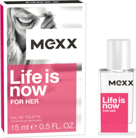 Mexx Life is Now Woman Туалетная вода, 15 мл