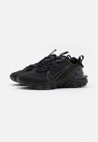 Nike Sportswear REACT VISION UNISEX Sneaker low black/anthracite REACT VISION UNISEX Низкие кроссовки женские черный/антрацит
