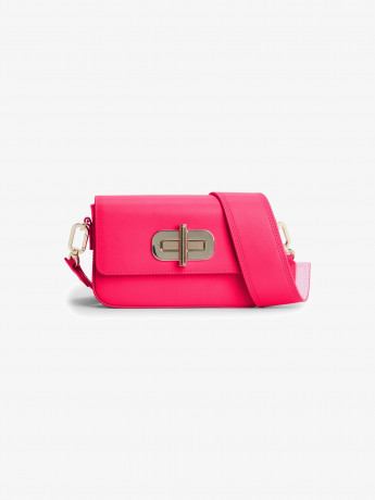 Tommy Hilfiger TURNLOCK JOURNEE Handbag bright cerise pink ПОВОРОТНОЕ ПУТЕШЕСТВИЕ Сумочка ярко-вишнево-розовый