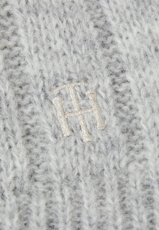 Tommy Hilfiger TIMELESS SCARF Scarf light grey heather ШАРФ TIMELESS Шарф светло-серый вереск