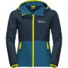 Jack Wolfskin Softshelljacke TURBULENCE fur Madchen (recycelt) Куртка софтшелл TURBULENCE для девочки (переработанная)