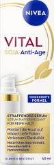 NIVEA Vital Soja Anti-Age Straffendes Serum, 40 ml, Нивеа Сыворотка для лица, экстракт сои, церамиды и сквалан, подтяжка для зрелой кожи, 40 мл