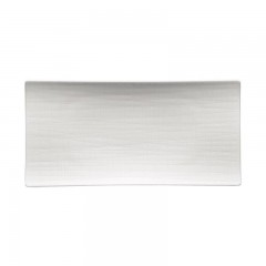 Rosenthal Rosenthal Mesh Weiss Platte flach 26x13 cm Rosenthal Mesh Белая тарелка плоская 26x13 см