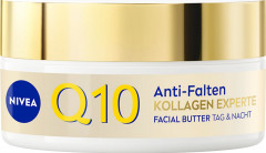 NIVEA Q10 Anti-Falten Kollagen Experte Facial Butter, 50 ml, Нивеа масло-бальзам для лица витамин E, коэнзим Q10, масло ши против морщин 50 мл
