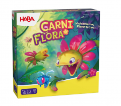HABA Carni Flora Настольная игра Карни Флора (Германия) 2012211001, картон, развивает логику, внимание и кругозор, от 6 лет