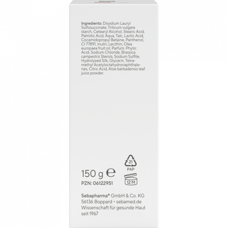 SEBAMED Seifenfreies Waschstuck Olive, 150 g, Себамед Мыло без мыла с оливой, для чувствительной кожи, 150 г