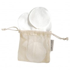 Teaology 7-Pack Reusable Cotton Pads  Многоразовые ватные диски, 7 шт. в упаковке