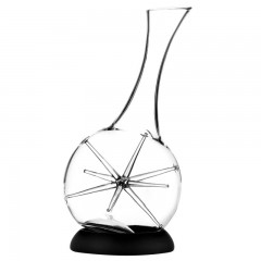 Zieher Zieher Dekanter Star 1,8 L mit Silikon Standfuss d: 15,5 cm Set 2-tlg. Графин Zieher Star 1,8 л с силиконовой основой d: 15,5 см, набор из 2 шт.