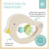 bieco Greifling Baby Beissring Vogel aus Holz Spielzeug mit Holzperlen Zahnungshilfe Beissringe Игрушка-клатч детский прорезыватель для зубов птичка из дерева игрушка с деревянными бусинами прорезыватель для зубов прорезыватель для зубов