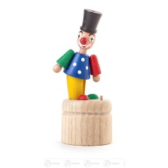 Wackelfigur Wackelfigur Clown  Hohe ca 9 cm NEU Кивающая фигура Кивающая фигура клоуна Высота около 9 см НОВИНКА