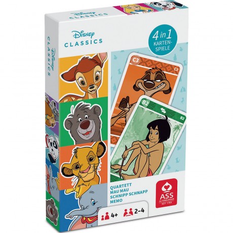 ASS Quartett Disney Classics 4 in 1 ACE Quartet Disney Classics 4 в 1