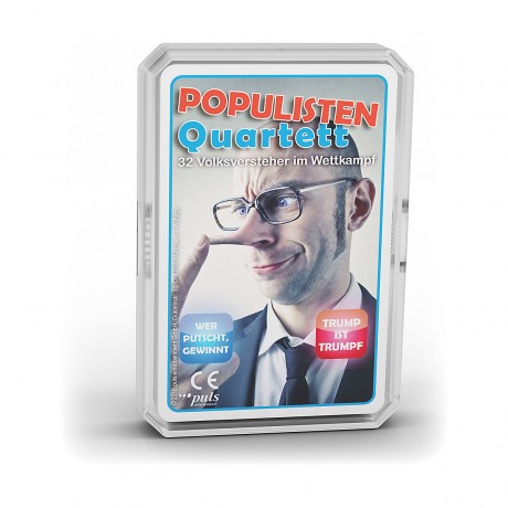 puls entertainment Kartenspiel Populisten Quartett Карточная игра Народнический квартет