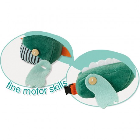 SES Creative Klick und Knopf Krododil Нажмите и кнопку crodile